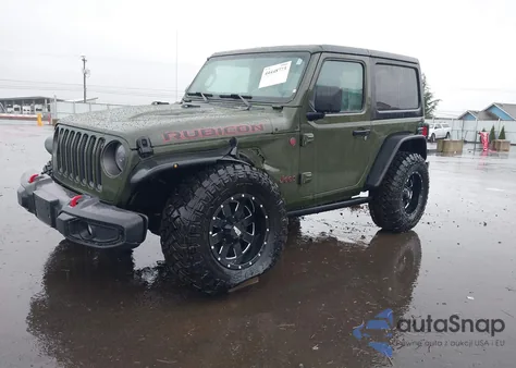 2021 Jeep Wrangler Rubicon 4X4 z USA, uszkodzony, nr VIN 1C4HJXCN5MW576797